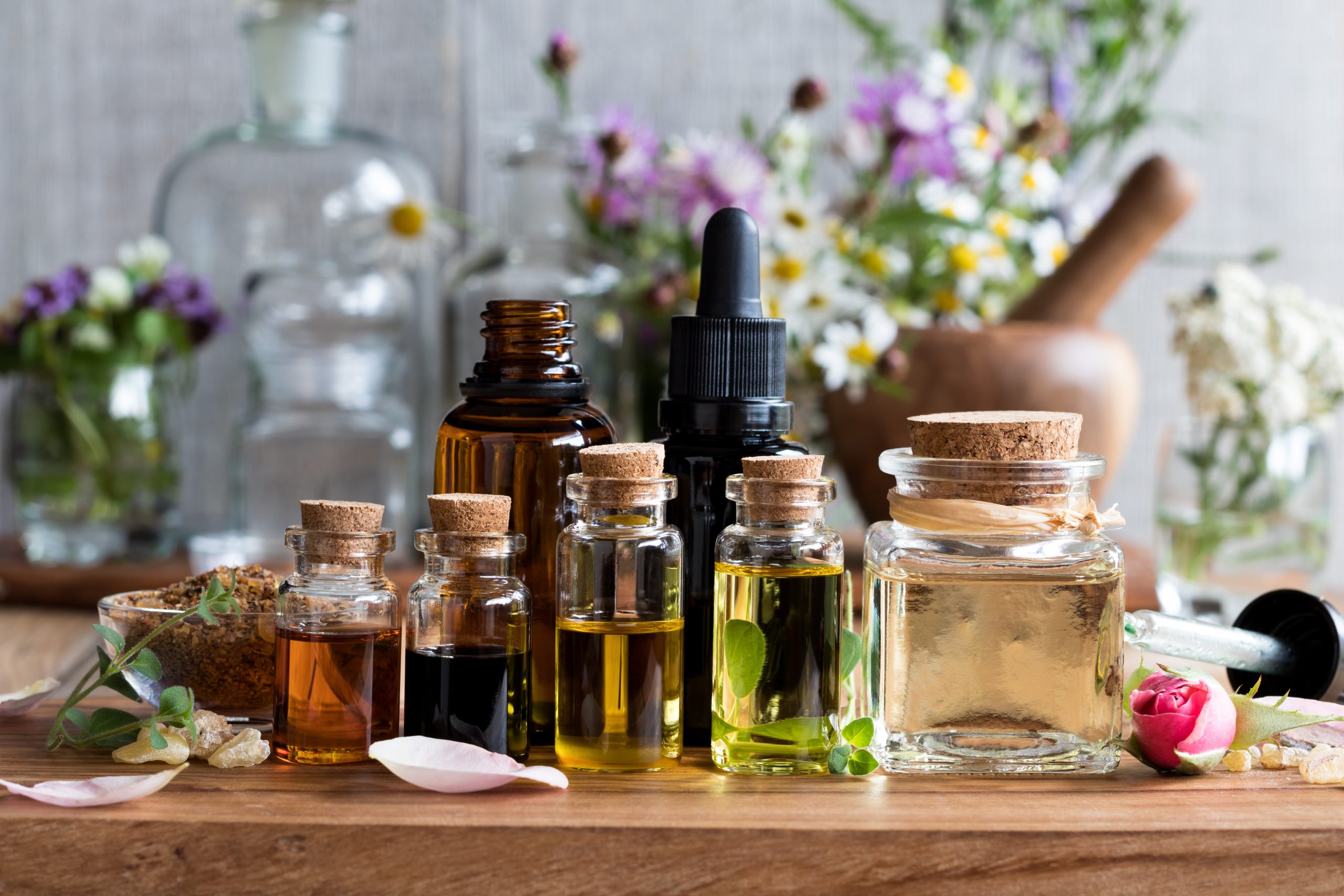 Les huiles essentielles et l'aromathérapie